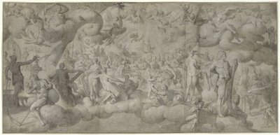 Die Hochzeit von Amor und Psyche von Bartholomeus Spranger