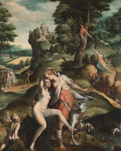 Venus und Adonis von Bartholomeus Spranger