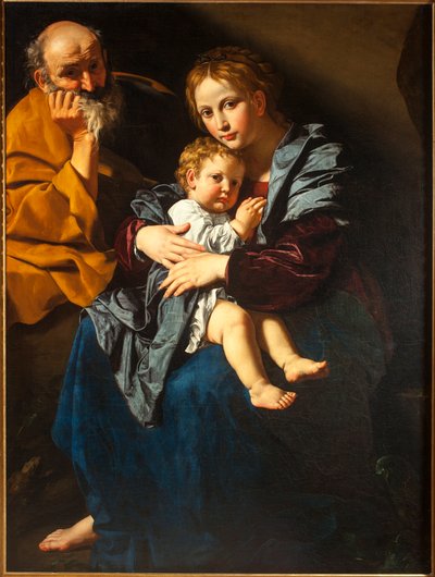 Heilige Familie von Bartolomeo Cavarozzi