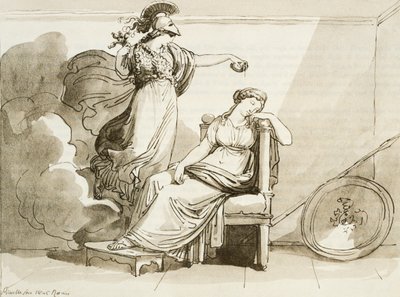 Penelope verschönert von Minerva von Bartolomeo Pinelli