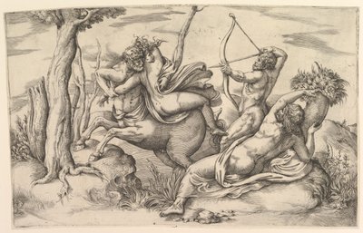 Die Entführung der Dejanira von Battista Franco Veneziano