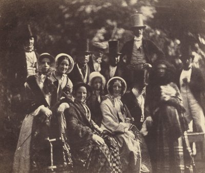 Hochzeitsgruppe von Benjamin Brecknell Turner