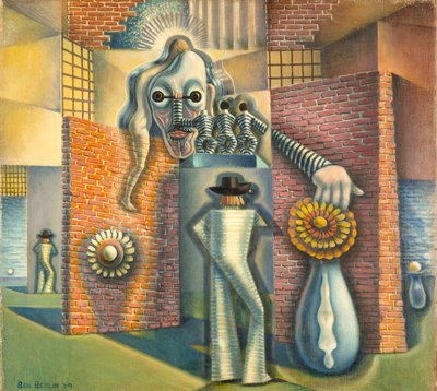 Ohne Titel (Surreale Abstraktion), 1939 von Benjamin F. Berlin