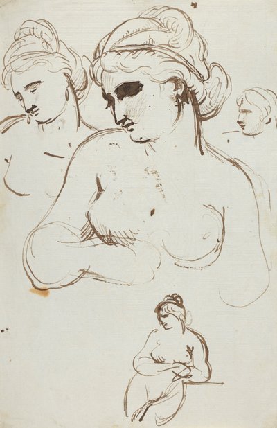 Studie einer nackten Frau von Benjamin Robert Haydon