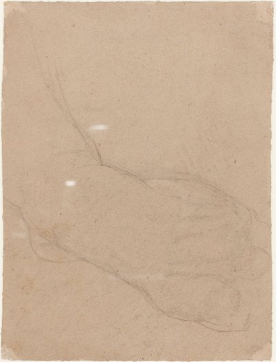 Studie eines Fußes [verso] von Benjamin Robert Haydon