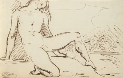 Studie einer nackten Figur von Benjamin Robert Haydon