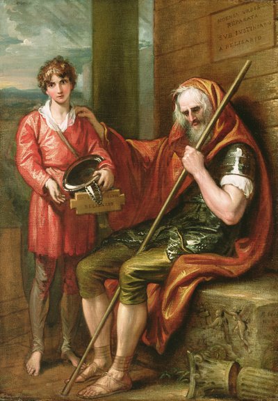 Belisarius und der Junge, 1802 von Benjamin West