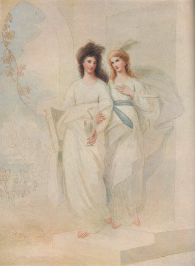 Fidelia und Speranza, 1784 von Benjamin West