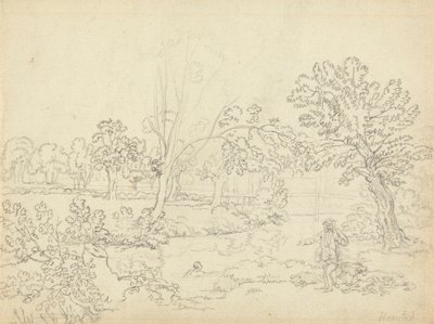 Landschaft bei Henstead von Benjamin West
