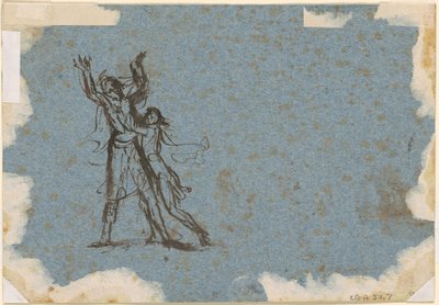 Studie für "Jephtas Tochter" von Benjamin West