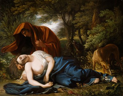 Der Tod von Procris von Benjamin West