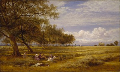 Ein englisches Heufeld, 1878 von Benjamin Williams Leader