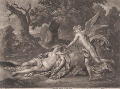 Amor und Psyche von Bernard Lens
