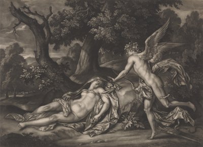 Cupid und Psyche von Bernard Lens