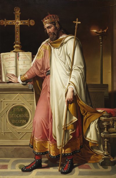 Chintila, Westgotenkönig von Bernardino Montañés Pérez