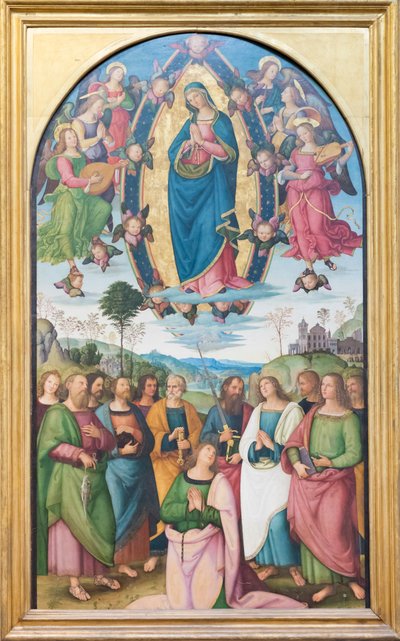 Mariä Himmelfahrt von Bernardino di Betto (& studio) Pinturicchio