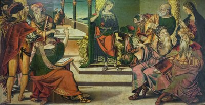 Christus unter den Ärzten von Bernardino di Mariotto