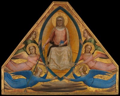 Die Himmelfahrt der Jungfrau, ca. 1337-39 von Bernardo Daddi
