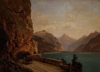 Ein italienischer See von Bernhard Muhlig