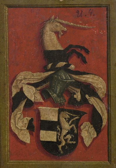 Hans Roth [Rückseite] von Bernhard Strigel