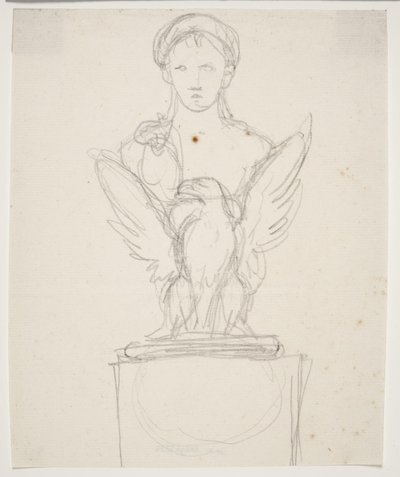 Entwurf für die Büste Napoleons von Bertel Thorvaldsen