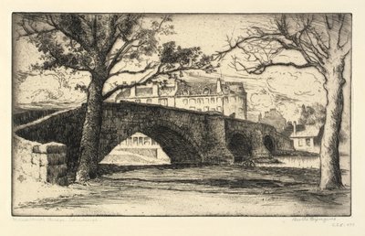 Musselburgh-Brücke, Edinburgh von Bertha E. Jaques