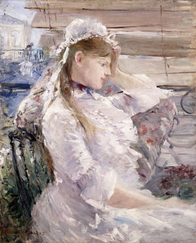 Hinter den Jalousien, 1879 von Berthe Morisot