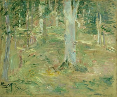 Wald von Compiègne von Berthe Morisot
