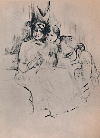 Die Zeichenstunde von Berthe Morisot
