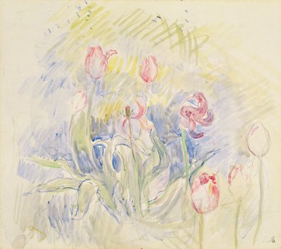 Tulpen, 1890 von Berthe Morisot