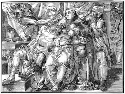 Samson und Delilah von Bisson and Cottard