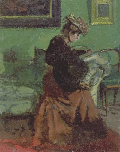 Bäume in Giverny von Blanche Hoschede Monet