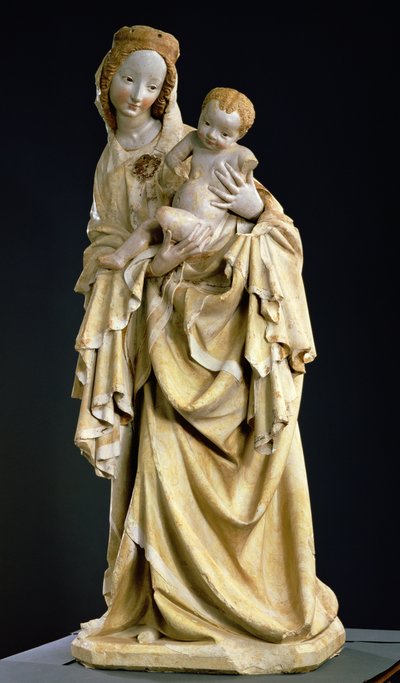Die Krumauer Madonna, c.1400 von Bohemian School