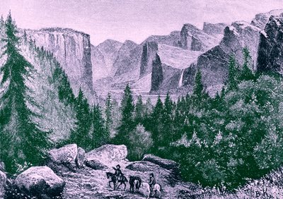 Yosemite-Tal von Bohuslav Kroupa