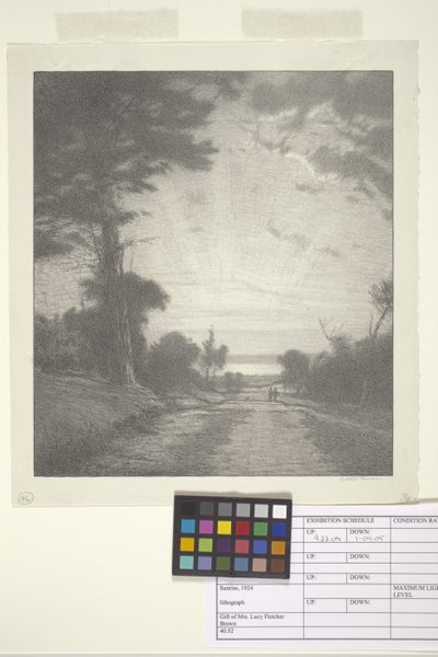 Sonnenaufgang von Bolton Coit Brown