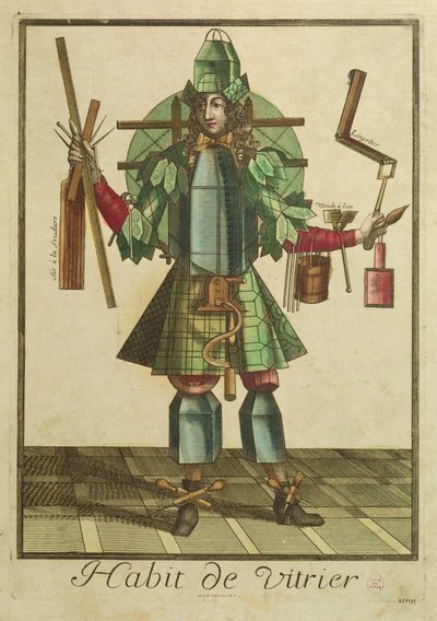 Das Kostüm des Glasers von Bonnart 1650 1750 Bonnart 1650 1750