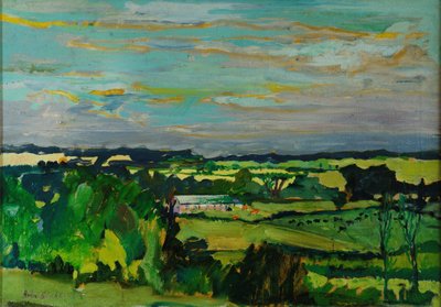 Über das Tal, Bedfordshire von Brenda Brin Booker