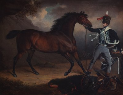 Stiefel und Sattel, ca. 1812 von British School