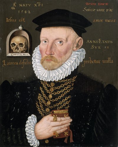 Porträt von Gawen Goodman von Ruthin von British School