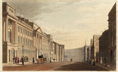 Regent Street, Blick Richtung Quadrant, London von British School