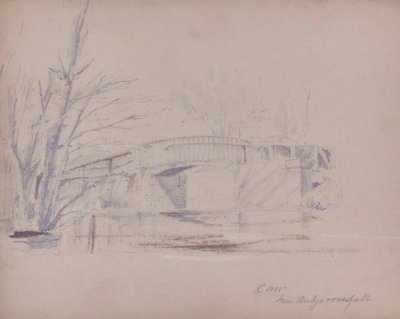 Eingleisige Eisenbahnbrücke von British School