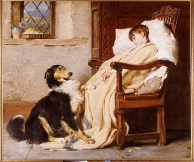 Alte Spielgefährten, 1883 von Briton Riviere