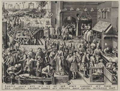 Justitia Gerechtigkeit von Bruegel