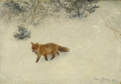 Der Fuchs, 1893 von Bruno Andreas Liljefors