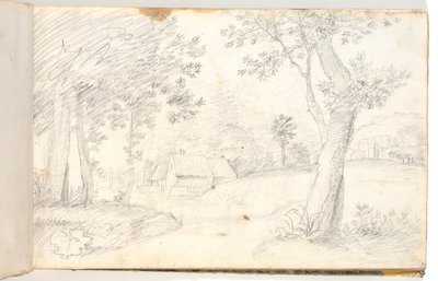 Landschaft, nach grafischer Vorlage? von Christoffer Wilhelm Eckersberg