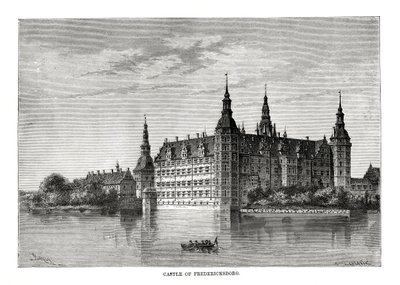 Schloss Frederiksborg, Kopenhagen, Dänemark, 1879 von C. Laplante