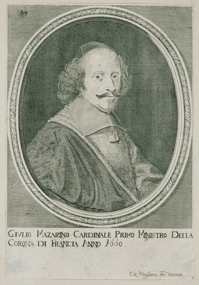 Kardinal Jules Mazarin von C. Mejssens