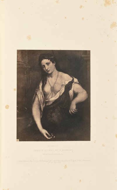 Weibliche Figur von Caldesi and Montecchi