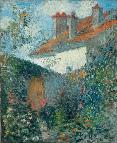 Studie in Pontoise, ca. 1878 von Camille Jacob Pissarro