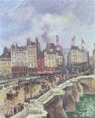 Die Pont Neuf, 1901 von Camille Jacob Pissarro